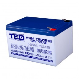 TEDBATERIE AGM TED1213HRF2 12V 13Ah HIGH RATE