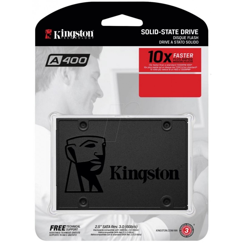KINGSTONKS SSD 480GB 2.5" SA400S37/480G KINGSTONKS SSD 480GB 2.5" SA400S37/480G