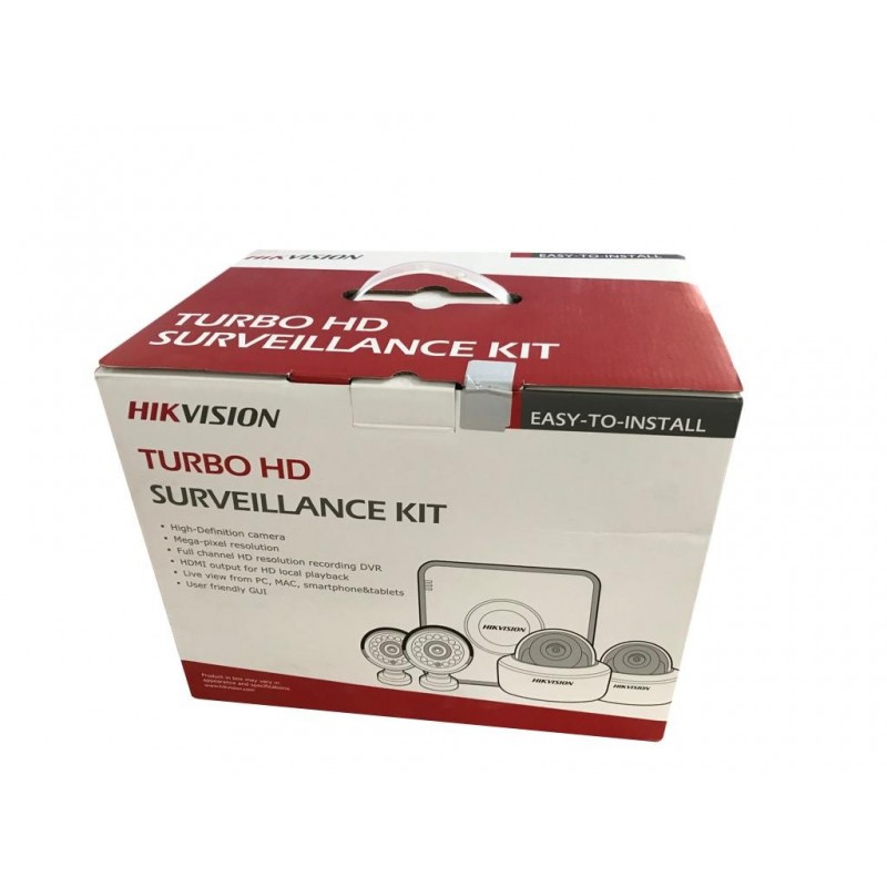 HIKVISIONKIT HK DS-J142I DVR 720P+2+2CAMERE 3.6MM