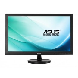 Monitoare  Monitor 23.6" ASUS VS247NR, FHD, TN, 16:9, WLED, 5 ms, 250 cd/m2, 170/160, 1000:1, VGA, DVI, VESA, Black ASUS