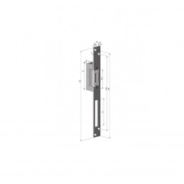 ASSA ABLOYELECTROMAGNET FAIL LOCK YALE 12Vcc