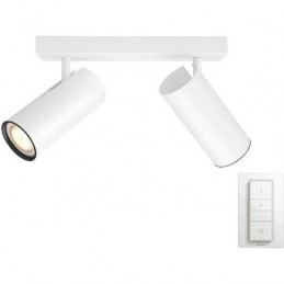 PHILIPSSPOT LED PHILIPS HUE BURATTO 2X5.5W