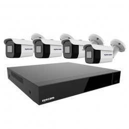 Sistem Supraveghere Video Exterior 4 camere 30M 2MP