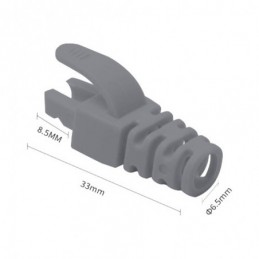 Manson mufa RJ45 gri, 100...